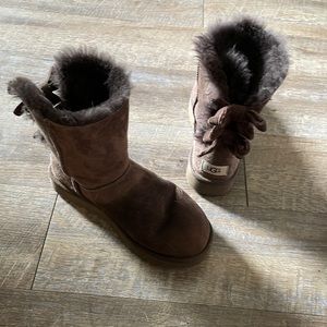 UGG tie up boots